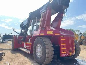 รถยกตู้คอนเทนเนอร์แบบ Reach Stacker ยี่ห้อ DRT/DRD/DRU/DRF Kalmar/Heli/Fantuzzi/konecrane ขนาด 45 ตัน เครื่องยนต์ดีเซล มือสอง สำหรับงานขนถ่ายสินค้าทางเรือ - Product Image 1