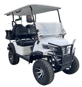 Carrito de golf a gas de 2 + 2 asientos, nuevo modelo de carritos de golf a la venta
