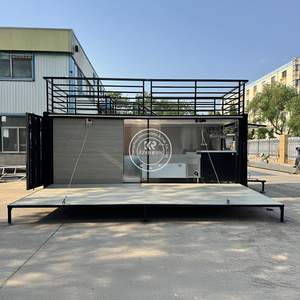 Kontainer Pengiriman Mewah 20ft Dengan Solusi Dapur Komersial Siap Pakai Desain Kustom Restoran Modular - Product Image 6