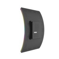 Monitor LED Curvo Tipo C de 43 Pulgadas Personalizado, R800, Vidrio Templado, 4K, Ultra Nítido, Pantalla LCD de Vista Completa para Juegos