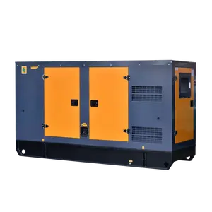 Generador diésel silencioso Yuchai de 62.5kva, conjunto generador diésel de 50kw con radiador,