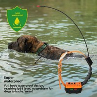 Système de collier électronique de suivi GPS, portée de 5 milles, étanche et rechargeable, extensible pour localiser et dresser jusqu'à 20 chiens