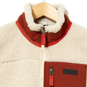 <span class=keywords><strong>Gilet</strong></span> <span class=keywords><strong>Casual</strong></span> Caldo Antivento con Contrasto di Colore, Senza Maniche, Multi-Tasche, Collo Alto in Pile Sherpa per <span class=keywords><strong>Uomo</strong></span> - Product Image 5