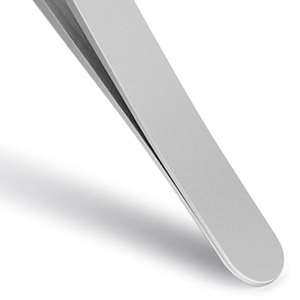 High Quality Top of Our Product Factory Wholesale Custom Private Label Customized Stainless Steel Slanted Eyebrow Tweezers - Product Image 5