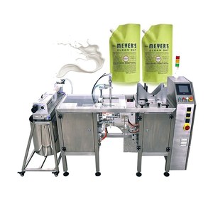 Máquina de envasado de pasta multifunción de una sola estación, preenvasada en bolsas, para salsa, miel, bebidas, zumos, leche, mini máquina - Product Image 1