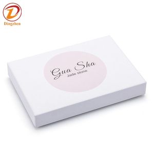 Logotipo privado Facial Natural en forma de corazón <span class=keywords><strong>Jade</strong></span> Gus Sha Stone Beauty Roller Body Neck <span class=keywords><strong>Massage</strong></span> Board Scraper Tools Guasha Set - Product Image 6