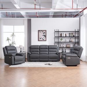 Fauteuil inclinable multifonctionnel personnalisé au design moderne 1+2+3 places, pivotant et relevable, en métal pour salon 1059 Design Moderne - Product Image 3