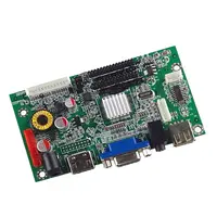 الصناعية الصف LED 15 - 32 بوصة شاشة VGA LVDS لوحة تحكم شاملة في التلفزيون الإل سي دي تلفزيون لوحة لوحة للقيادة مع USB