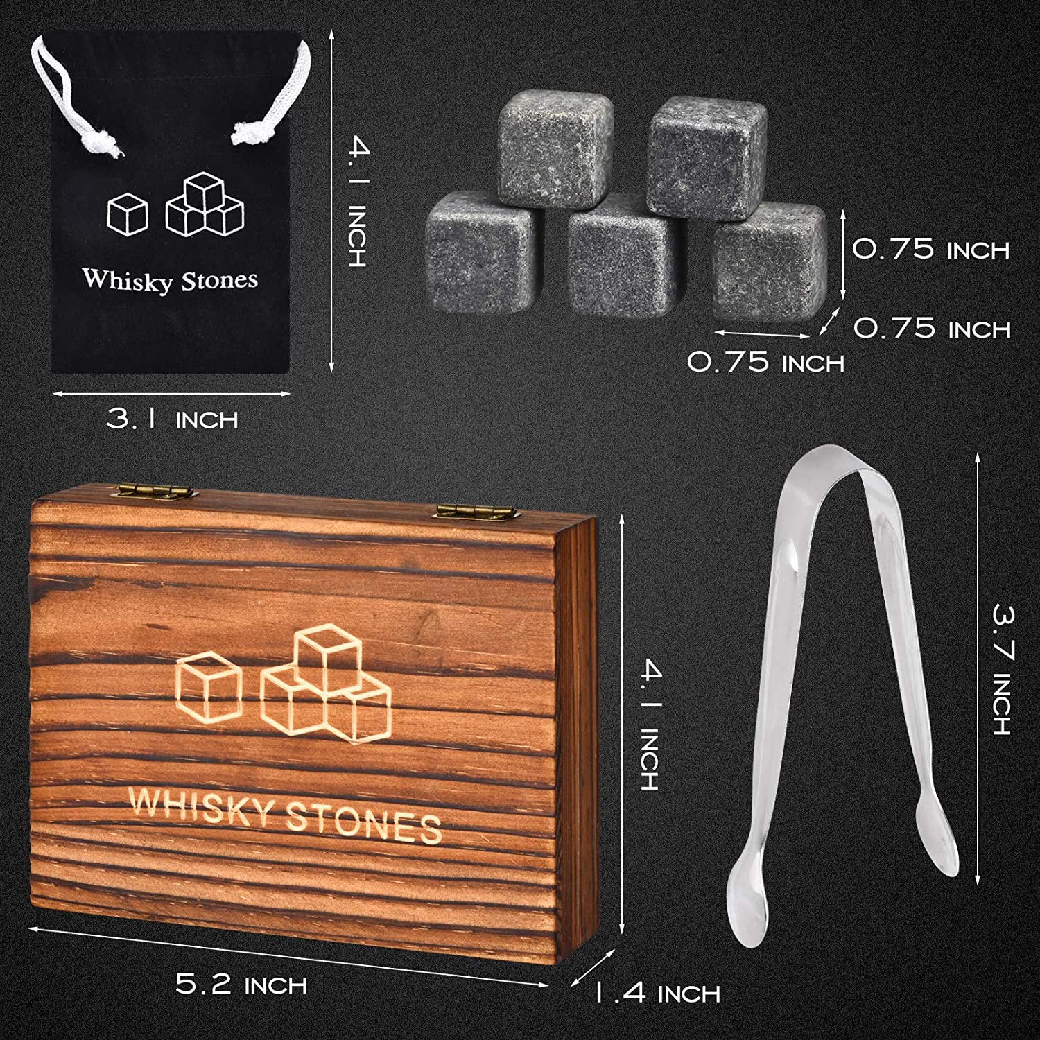 whiskey stones rock