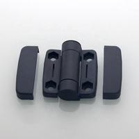 Machine à charnière moderne en plastique à 180 degrés pour couvercles de portes, charnière de porte à obturateur démonté