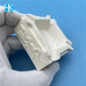 Wholesale Customized High Temperature Alumina Al2o3 Ceramic Crucible Pot Cauldron Ashtray