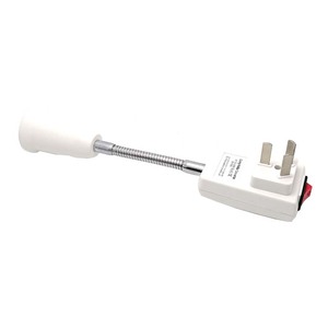 Châu Âu Mỹ Úc EU Anh Mỹ AU cắm E27 ánh sáng cơ sở chuyển đổi dẫn bóng đèn ổ cắm 20cm ROTARY Đèn chủ chuyển đổi vít - Product Image 5