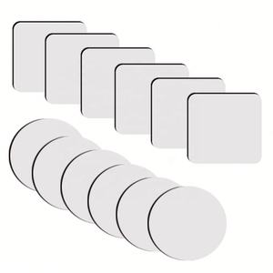 Sublimation <b>Coasters</b> Blanks <b>Cork</b> Wooden MDF DIY Customized <b>Coaster</b> for Drinks Square Round Blank Car Wood <b>Coasters</b> - Product Image 6