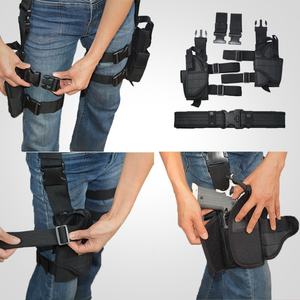 Tactische outdoor quick-draw universele beenholster voor G17, multifunctioneel, waterdicht polyester, persoonlijke bescherming - Product Image 4