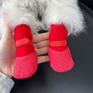 Nouvelles Bottes Imperméables pour Chien avec Sangles, Chaussettes de Protection pour Pattes de Chien, Chaussures Antidérapantes pour Chien pour Pavés Chauds et Sols Durs - Product Image 2