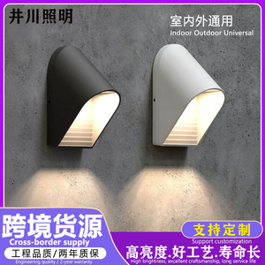Applique murale extérieure LED 18W, lampe en aluminium étanche pour cour, porte d'entrée, balcon - Product Image 4