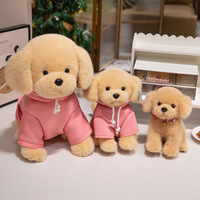 Peluche réaliste de Labrador, chien de compagnie en peluche Golden Retriever, cadeau doux pour garçons et filles, anniversaire