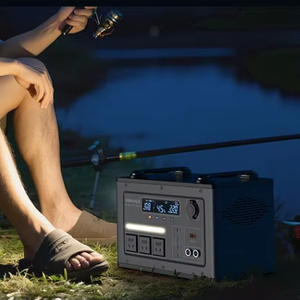 Batterie externe portable pour <span class=keywords><strong>camping</strong></span> en plein air 6000W, station d'alimentation rapide pour ordinateur portable avec écran intelligent pour <span class=keywords><strong>camping</strong></span>-<span class=keywords><strong>car</strong></span>, maison, bureau, urgence - Product Image 1