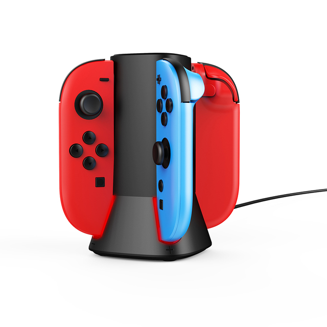 For Nintendo Switch 2 Gamepad Charging Stand 4 in 1 Joycons Controller Charger Station Game Accessories for NS