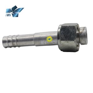 FMMTH0032 5/8 # Raccord femelle à barbillon 180 degrés avec joint torique pour R134a, avec valve et écrou 18mm M241.5, pour tuyau de réfrigérant AC - Product Image 2