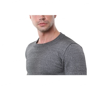 Camiseta de Seguridad al por Mayor Gris de Manga Larga, Anticorte, con Protección contra Vapores, Costuras Soldadas, Personalizable, Ropa de Trabajo Cómoda - Product Image 2