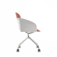 Chaise de conférence d'hôtel au design original de 14 ans, chaise d'accueil colorée pour visiteurs, chaise de loisirs, mobilier de bureau pour projets
