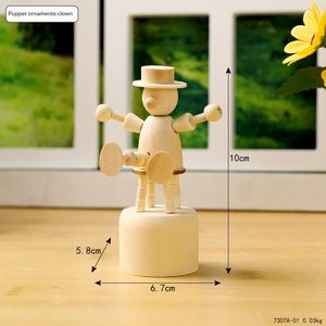 Modelo <span class=keywords><strong>de</strong></span> marioneta <span class=keywords><strong>de</strong></span> madera hecha a mano DIY, articulador activo ecológico, cajas artesanales <span class=keywords><strong>de</strong></span> madera <span class=keywords><strong>de</strong></span> escritorio pulido, carteles <span class=keywords><strong>de</strong></span> pared - Product Image 5