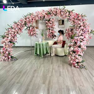 LEDA - Elegantes Artículos para Bodas, Fondo para Boda con Flores Personalizadas, Decoración para Escenario de Boda para Eventos Nupciales - Product Image 6