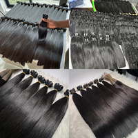 Venta al por mayor de paquetes de cabello humano virgen rizado vietnamita birmano de grado 15A con cutícula alineada, proveedor de cabello virgen