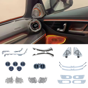 Kit d'accessoires pour éclairage d'ambiance LED intérieur de voiture pour Mercedes-Benz Classe C (W206) 2022-2025, ensemble de 6 bandes - Product Image 1