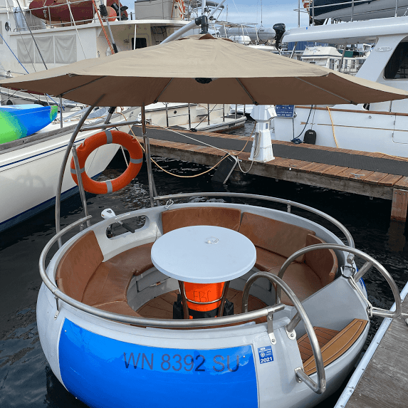 Waterpark Adult Party Entertainment BBQ Boat Electric Leisure BBQ Donut Boat Grill Boat