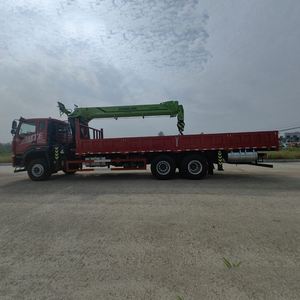 รถเครนติดรถบรรทุกซิโนทรัค โฮโว 6x4 ซูมไลออน 14 ตัน แขน 5 ท่อน ขายตรงจากโรงงาน สำหรับปลูกต้นกล้าในสวน - Product Image 6