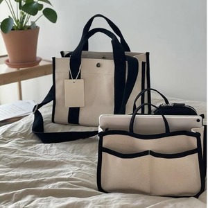 Sac à bandoulière multifonctionnel grande capacité pour maman, nouveau sac en toile personnalisé - Product Image 1
