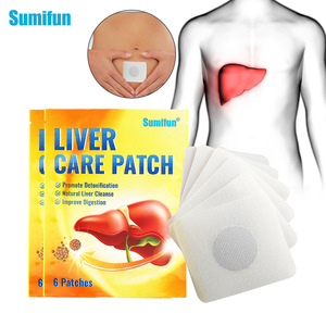 Patchs de Soin Hépatique Naturels – Détoxifiant Hépatique Corporel – Autocollants Favorisant la Digestion – Plâtre Médical Herbal Massant à la Vitamine E - Product Image 3