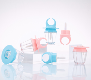 Tubos de brillo de labios con forma de pezón de 8ml, tubo de brillo de labios de <span class=keywords><strong>unicornio</strong></span> vacío, envases de esmalte de labios, embalaje de brillo de labios de anillo rosa - Product Image 2