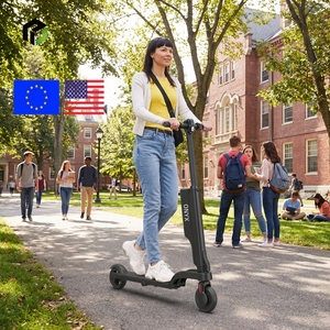 Nouvelle trottinette électrique pliable intelligente avec sac à dos, étanche, en alliage d'aluminium, batterie amovible, double suspension, contrôle par application - Product Image 2
