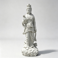 Granitstatuen von Guanyin in Dreiunddreißig Ausführungen, Verschiedene Posen, 33 Avalokiteshvara-Steinfiguren, Buddhistische Tempelskulpturen