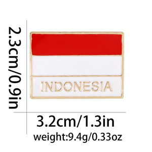 <span class=keywords><strong>Indonesia</strong></span> bandera reunión solapa Pin insignia Yakarta viaje recuerdo regalos <span class=keywords><strong>Indonesia</strong></span> escuela broche escarapela emblema Metal <span class=keywords><strong>Indonesia</strong></span> Pin - Product Image 2