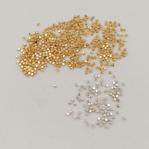 Accessori di Gioielleria all'Ingrosso Componenti Distanziatori a Piano Tangente in Argento Sterling 925 Placcati Oro per Creazione di Gioielli - Product Image 6