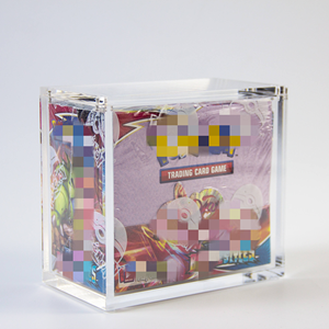Caja de Exhibición Acrílica Transparente Moderna Personalizada de Fábrica con Protección UV y Almacenamiento para Coleccionistas de TCG - Product Image 4