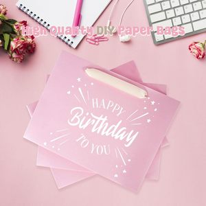Dossiers en carton avec logo personnalisé imprimé, pelliculage mat, emballage de luxe, sacs cadeaux avec poignée en ruban pour sacs de shopping, votre propre logo - Product Image 4