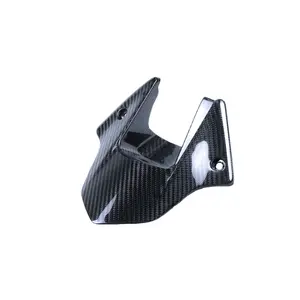 Descuento de fábrica aplicable a 2019 + HONDA CBR1000RR, guardabarros trasero de fibra de carbono modificada, cubierta de placa de extracción de suelo trasero