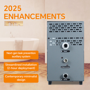 Générateur de vapeur électrique 12 kW avec contrôle intelligent de la température, en acier inoxydable, pour hôtel, <span class=keywords><strong>spa</strong></span>, <span class=keywords><strong>hammam</strong></span> - Product Image 4