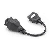 12PIN Pleine BROCHAGE Adaptateur Pour OBD2 16PIN Camion Connecteur Disagnostic Câbles de Connexion pour Camion Renault
