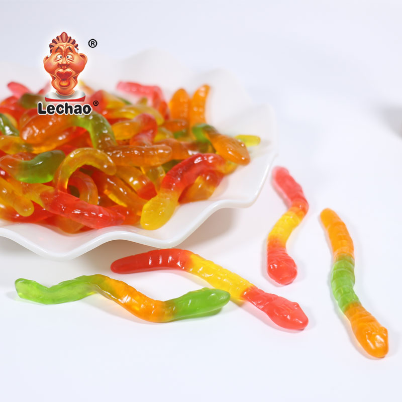 Халяльные животные в форме жевательной конфеты Змея конфеты фрукты желе конфеты