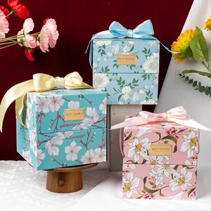 Caja de regalo personalizada, regalo sorpresa, día de San Valentín, boda, reloj de dulces, Cajas de Regalo de lujo para regalo