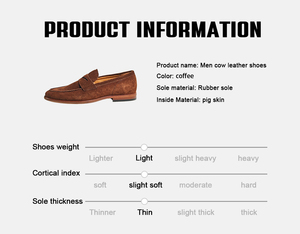 Heren schoenen van hoge kwaliteit, elegante casual leren herenschoenen, klassieke stijlvolle schoenen voor feestjes, bruiloften, op maat gemaakte instappers voor heren - Product Image 4