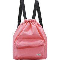 Sac à dos portable à cordon de serrage, séparation sec/humide, pour la gym, les sports, la piscine, la plage, sac de sport étanche, sac de courses séparé sec/humide