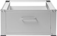 Cadre de support de base pour machine à laver avec armoire à tiroirs pour machine à laver et sèche-linge Emballage de vente par correspondance
