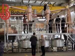 Boben Professional 200L Destilación Still Vodka Distillery Equipo de destilería de cobre whisky Brandy <span class=keywords><strong>Ron</strong></span> Pot Still a la venta - Product Image 6
